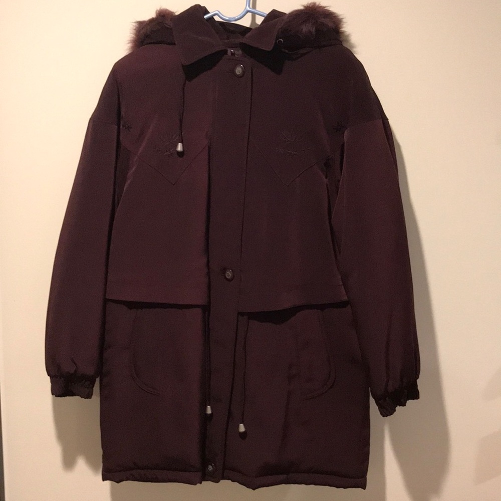 New Fitz-Wright Faux Fur Winter Coat